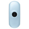Satisfyer - Stimulateur Et Vibrateur Double Air Pulse Pro To Go 3 Bleu